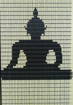 Buddha Antraciet 